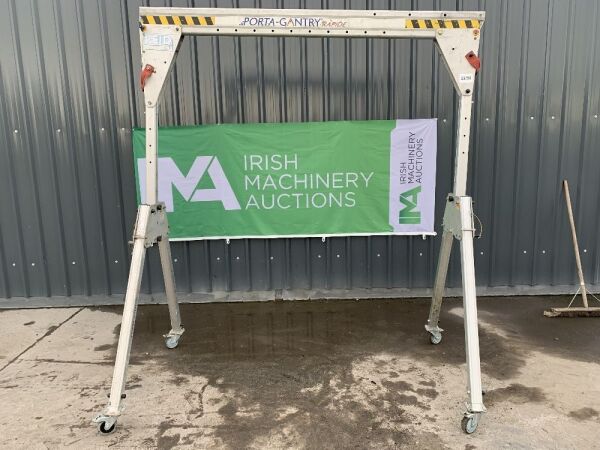 UNRESERVED 2015 Aluminium Portable Gantry Crane