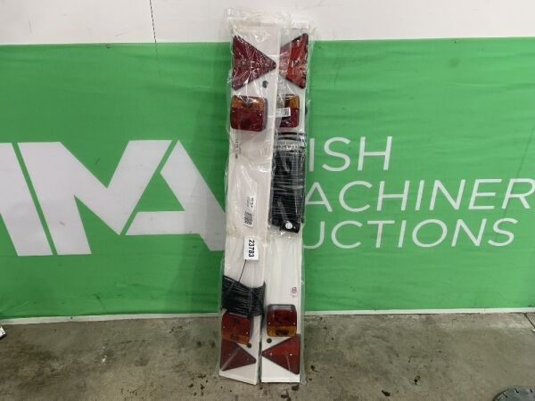 UNRESERVED 2 x Trailer Light Boards