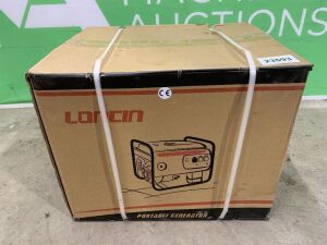 UNRESERVED Unused Loncin 3.5KVA Generator