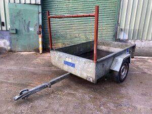 Lynton Single Axle Trailer c/w Rail