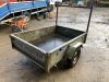 Lynton Single Axle Trailer c/w Rail - 5