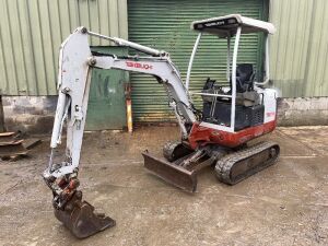 2006 Takeuchi TB016 1.6T Mini Excavator