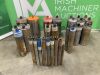Various Diamond Core Bits to inc 2x10", 2x 8", 8x6",5x5", 4x4" andd 10x2"