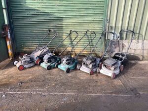 Selection of 5x Lawn Mowers