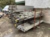 Large Quantity of Scaffolding to Include: Uprights, Boards & Cross Members in Stillages - 2