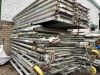 Large Quantity of Scaffolding to Include: Uprights, Boards & Cross Members in Stillages - 6