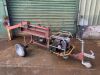 Single Axle Fast Tow Petrol Log Spliter c/w JCB Hydraulic Pack - 3