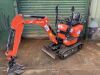 2018 Kubota K008-3 1T Mini Excavator