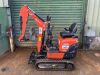 2018 Kubota K008-3 1T Mini Excavator - 2