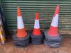 Selection of Various Size Traffic Cones