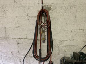 Selection of Hoses to Include: Air Line, 110v Cable & More