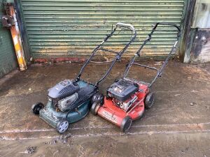 2x Petrol Lawn Mowers