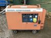 Orange Silent Diesel Generator - 2