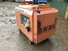 Orange Silent Diesel Generator - 3