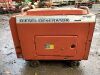 Orange Silent Diesel Generator - 5