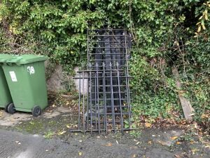 Selection of Black Residental Fencing