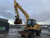 2005 Komatsu Galeo PW160 16T Wheeled Excavator - 2