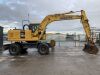 2005 Komatsu Galeo PW160 16T Wheeled Excavator - 5