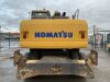 2005 Komatsu Galeo PW160 16T Wheeled Excavator - 9