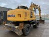 2005 Komatsu Galeo PW160 16T Wheeled Excavator - 10