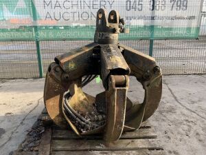 2007 Kinshofer Hydraulic Rotating Peel Grab To Suit 8T-18T Excavator