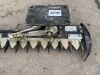 UNUSED 2021 Haner HHE155 Hydraulic Finger Bar Hedge Cutter To Suit 1.5T - 5T Excavator - 11