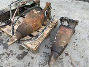 2 x Rammer BR135 Hydraulic Breaker To Suit 2T-5T Excavator