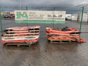 2 x Pallets Of Road Barriers