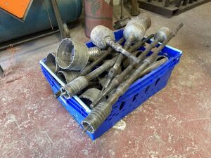 Blue Crate to Include Large Selection of Core Drilling Bits