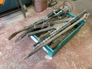 Green Crate to Include Large Selection of Various Chisels & Bits