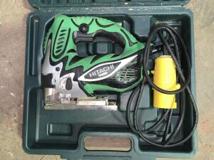 Hitachi 110v Jigsaw in Case