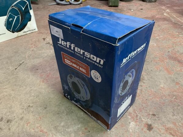 UNUSED Jefferson Cable Reel in Box