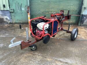 Single Axle Fast Tow Petrol Log Spliter