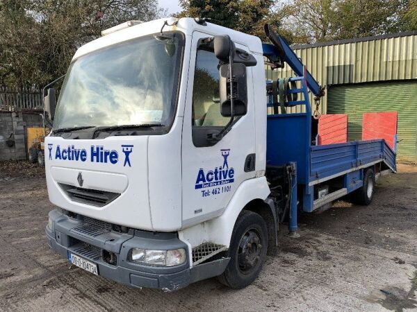 2000 Renault Midlum 180.12 12T Plant Truck