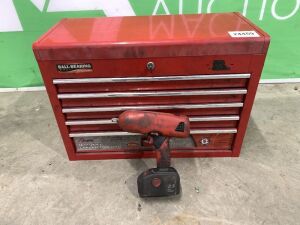 Toolbox c/w Snap on Gun