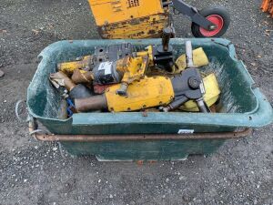 Large Crate Of Hydraulic Breakers