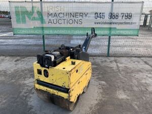 2008 Bomag BW65H Twin Drum Diesel Pedestrian Roller