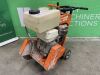 Clipper C99 Petrol Pedestrian Road Saw c/w Water Tank & Blade