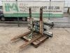 2010 Cascade Hydraulic Forks c/w Adjustable Carriage Width