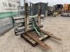 2010 Cascade Hydraulic Forks c/w Adjustable Carriage Width - 7