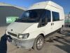 UNRESERVED 2001 Ford Transit Camper - Camper on Log Book