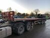 2003 Weightlifter Tri Axle Flat Extentable Trailer