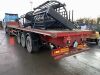 2003 Weightlifter Tri Axle Flat Extentable Trailer - 3