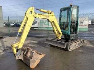 UNRESERVED 2007 Yanmar VIO25 2.7T Diesel Excavator