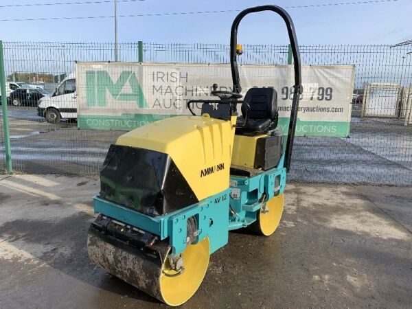 2007 Ammann AV12-2 Twin Drum Diesel Roller