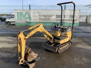 UNRESERVED Komatsu PC03 Micro Excavator