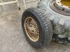 2x BKT 10.00 x 20 Tyres & Rims & 16.5 x 14 Tyre & Rim - 3