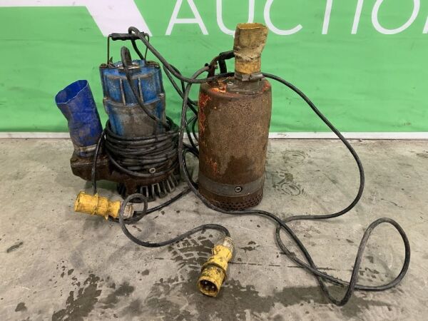 2x Submersible Pumps