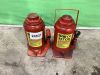 2x 30T Hydraulic Jacks