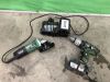 Hitachi Cordless Drill c/w 2x Batteries & Mini Grinder